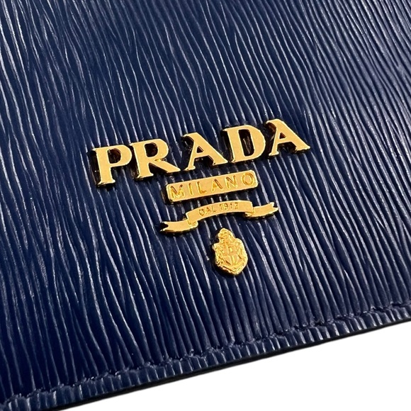 Prada Vitello Leather Card Holder Wallet - Picture 3 of 6